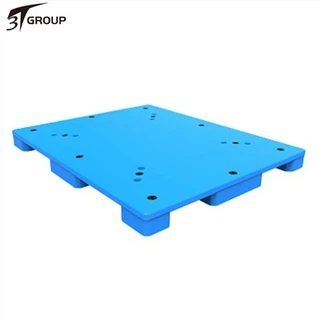 HDPE 固体デッキ地面使用 9 脚プラスチック パレット