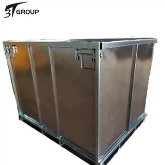 折りたたみ式スチール パレット ボックス