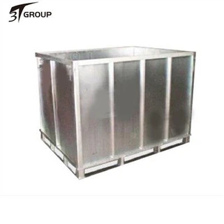 合成ゴムの輸送および保管用スチールパレットボックス