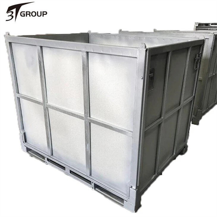 China Steel Pallet Box for Rubber Transport and Storage