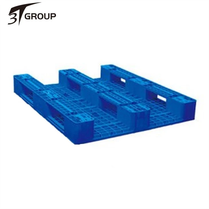 Warehouse Storage Euro Plastic Pallets with Steel Reinforce factory